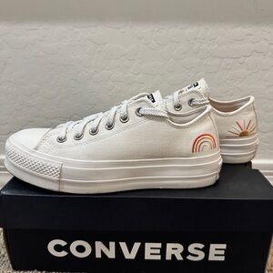 Womens Converse Lift Sunshine Trainers 8